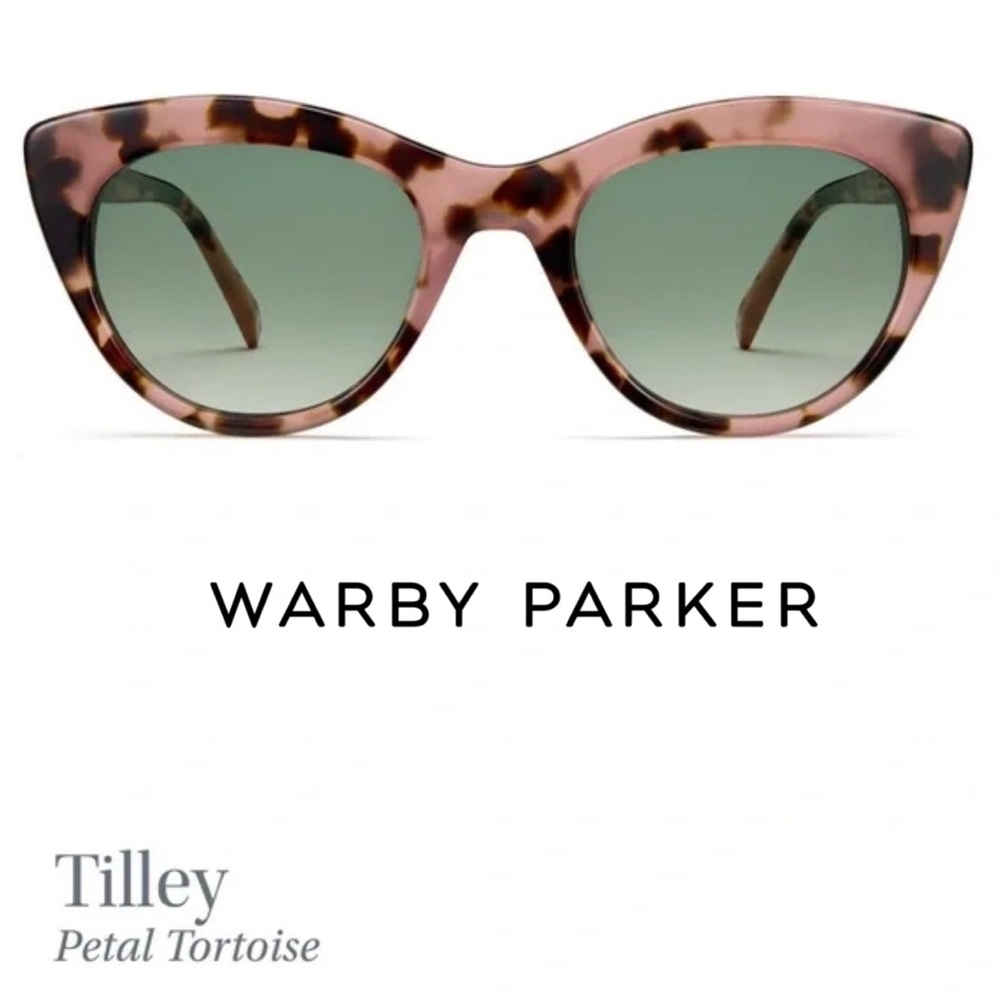 Warby Parker Tilley Sunglasses - Petal Tortoise - Prescription Lenses